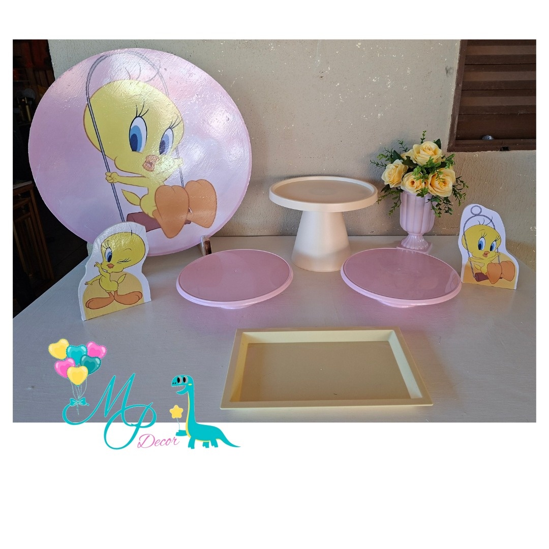 Kit Mesa Parabéns Piu-Piu  - MP DECOR 