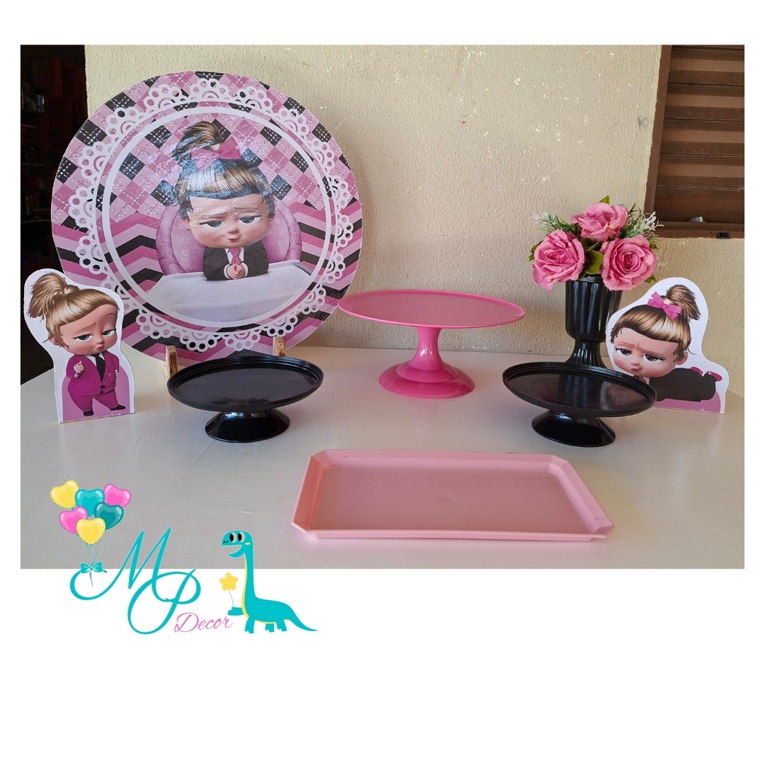 Kit Mesa Parabéns  Poderosa Chefinha - MP DECOR 