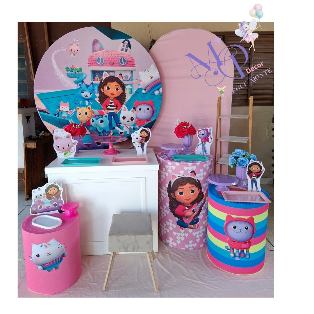 Kit Pegue Monte  Casa Mágica da Gabi 3 - MP DECOR 