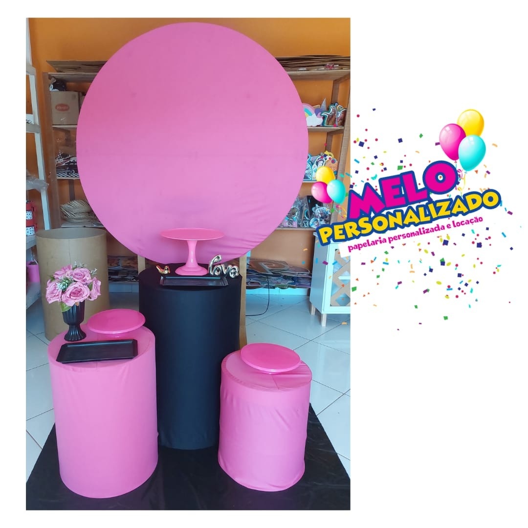 Kit Pegue Monte  Rosa E Preto  1  - MP DECOR 