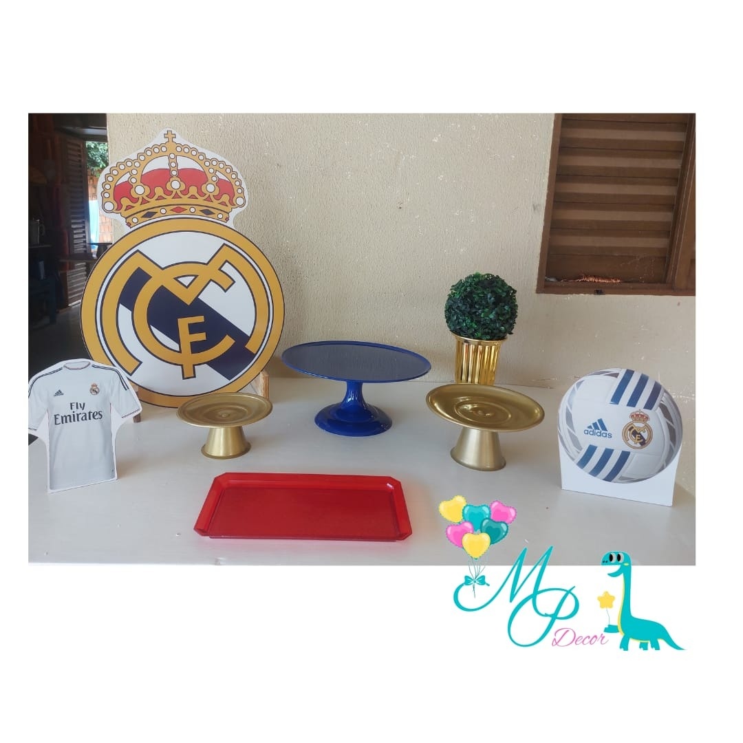 Kit Mesa Parabéns  Real Madri - MP DECOR 