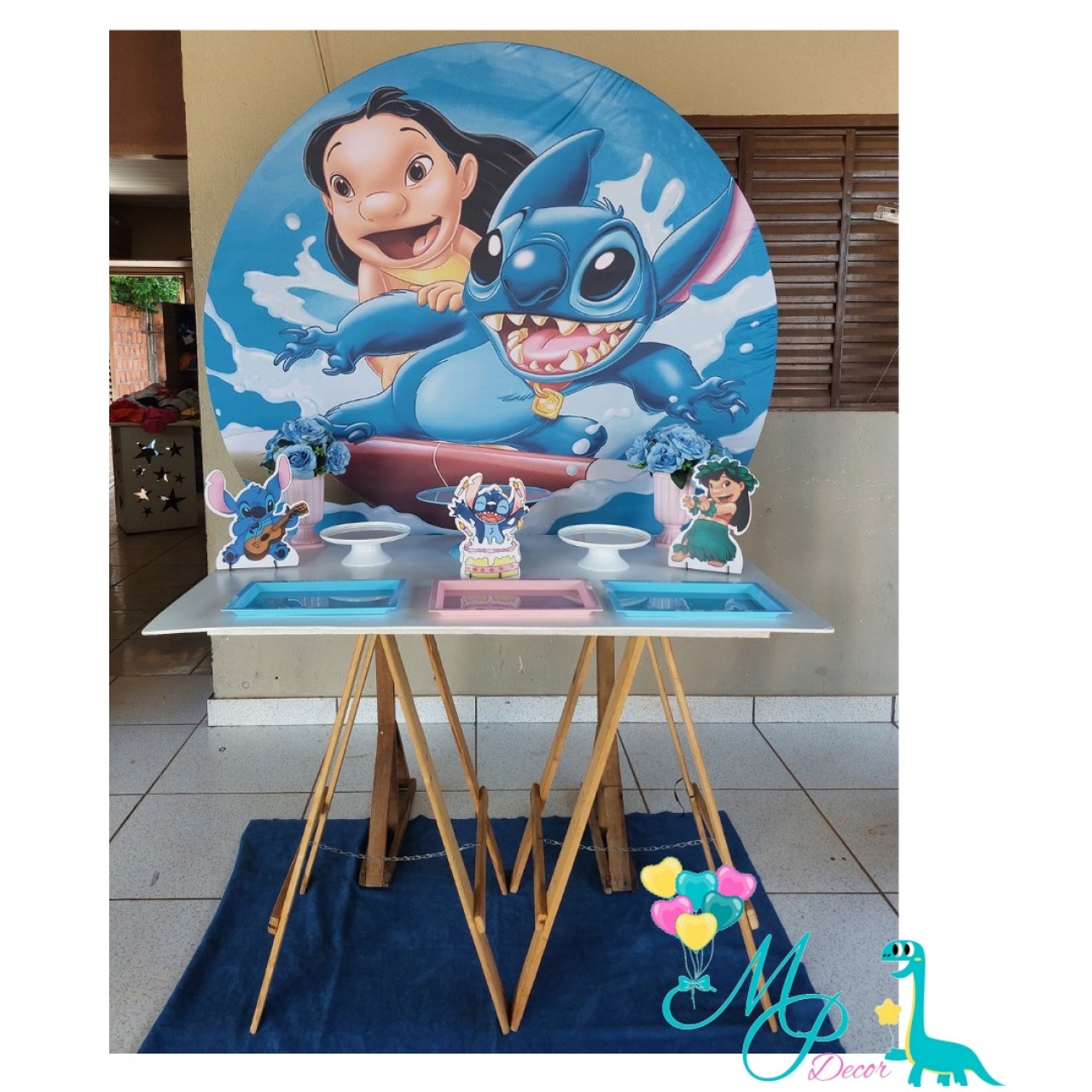 Kit Pegue Monte  Lilo E Stitch 1 - MP DECOR 