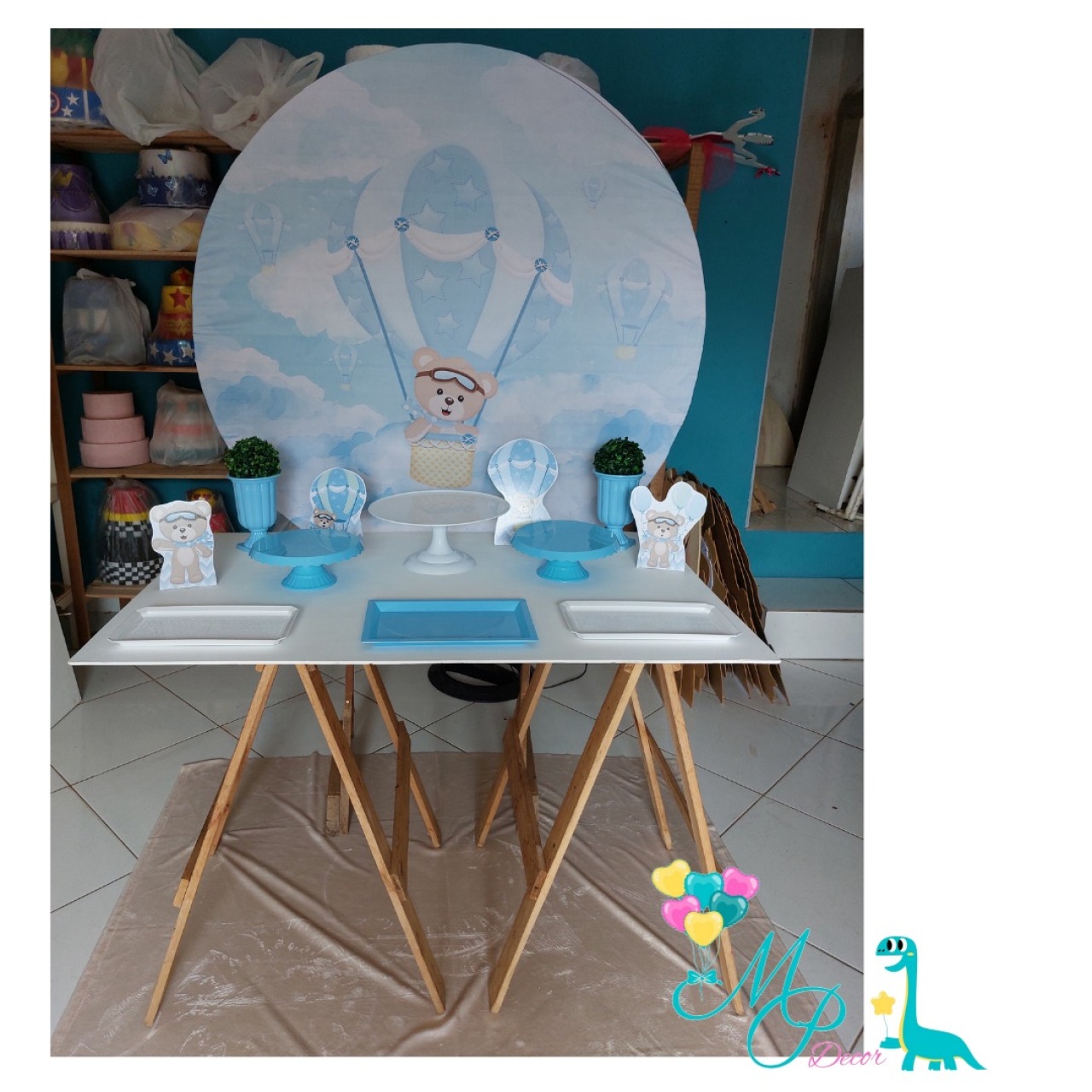 Kit Pegue Monte Mp Urso Baloeiro   - MP DECOR 