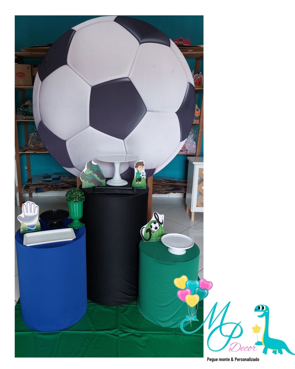 Kit Pegue Monte 2 Futebol  - MP DECOR 
