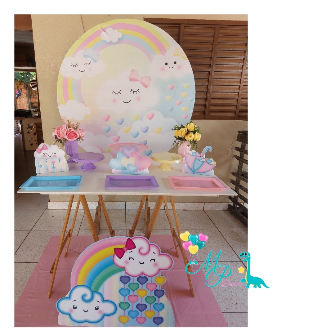 Kit Pegue Monte Chuva de Amor  - MP DECOR 