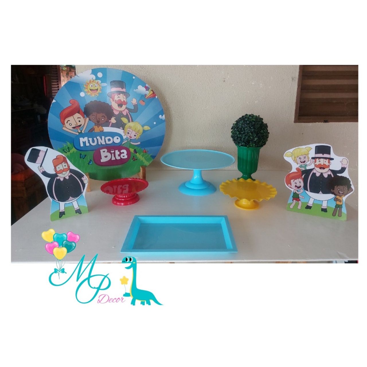 Kit Mesa Parabéns Mundo Bita - MP DECOR 