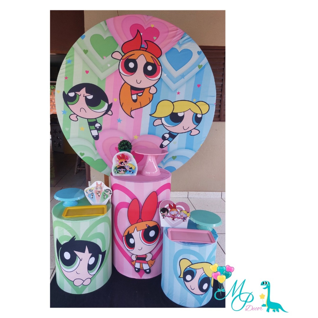 Kit Pegue Monte 2 As Meninas Superpoderosas  - MP DECOR 
