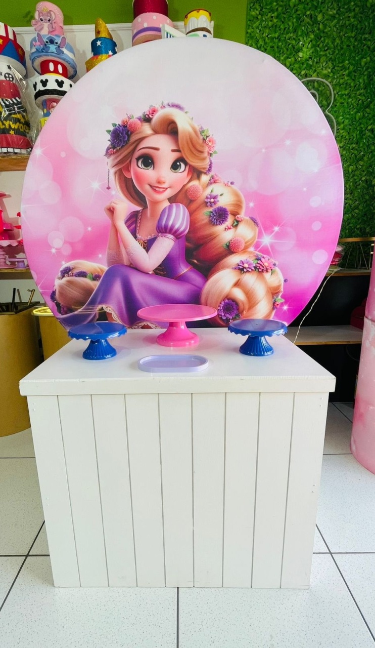 Kit Bronze - Rapunzel   - karoline pedroso festas