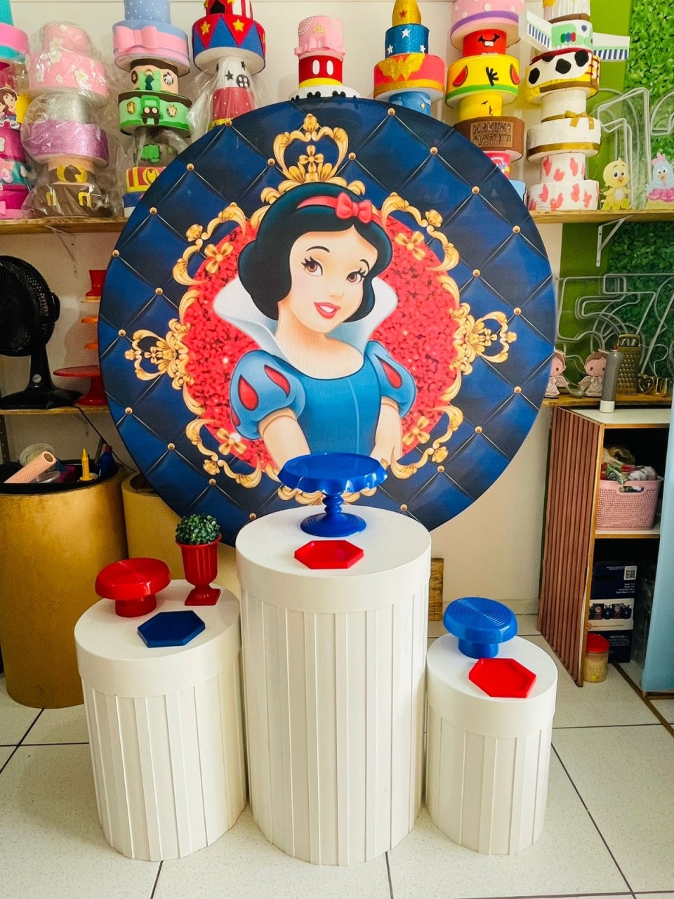 Kit Luxo - Branca de Neve   - karoline pedroso festas
