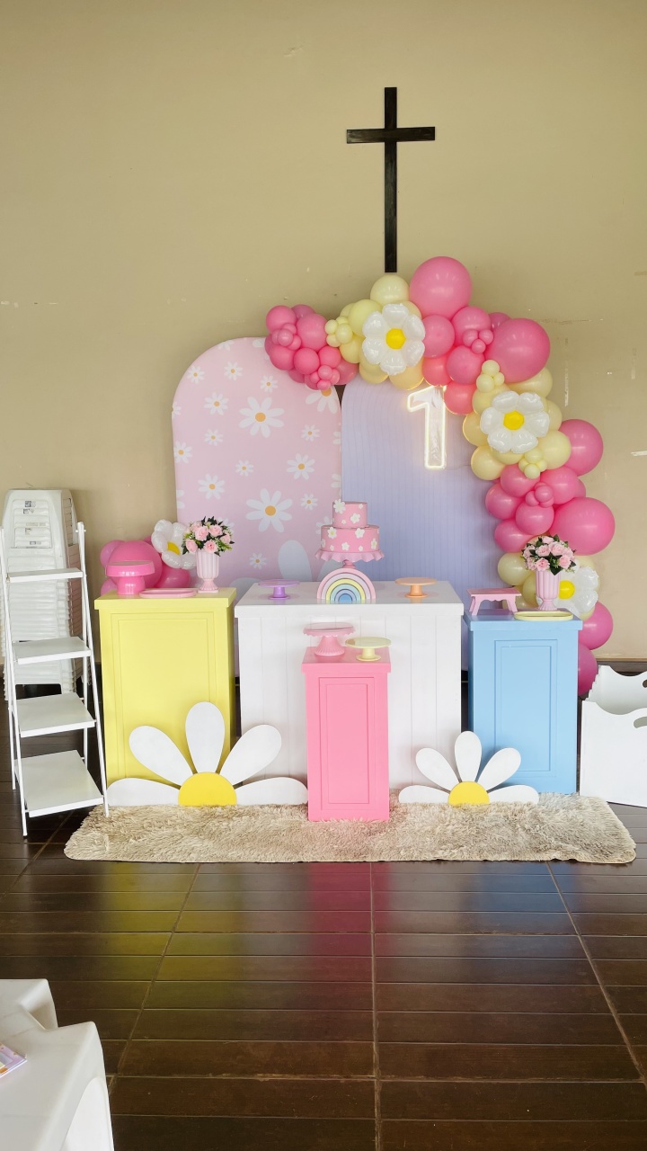 Decoração Margarida - karoline pedroso festas