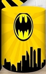 Capa Cilindro P - Batman - karoline pedroso festas