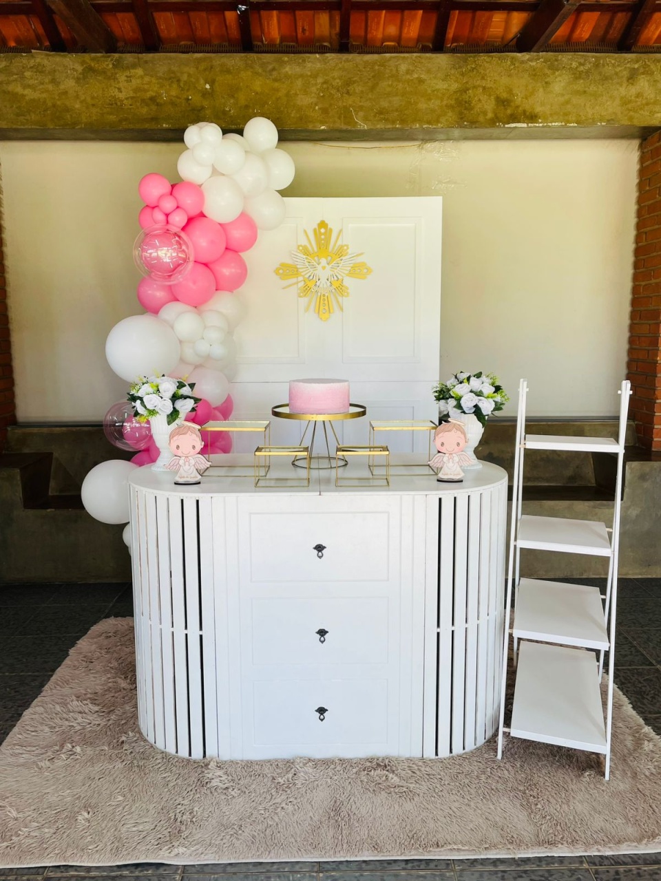 Decoração - Batizado - karoline pedroso festas