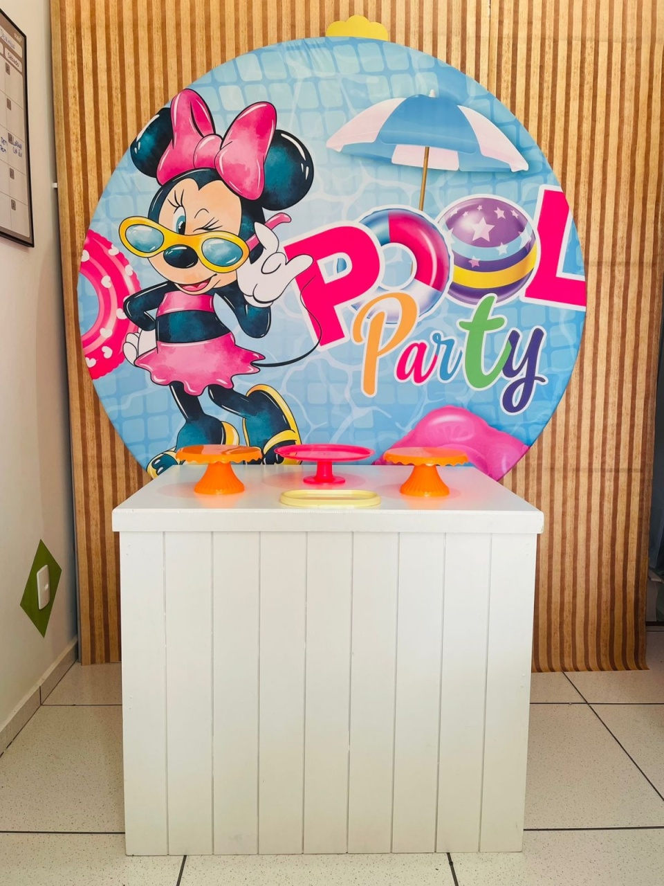 Kit Bronze - Minnie Pool Party - karoline pedroso festas