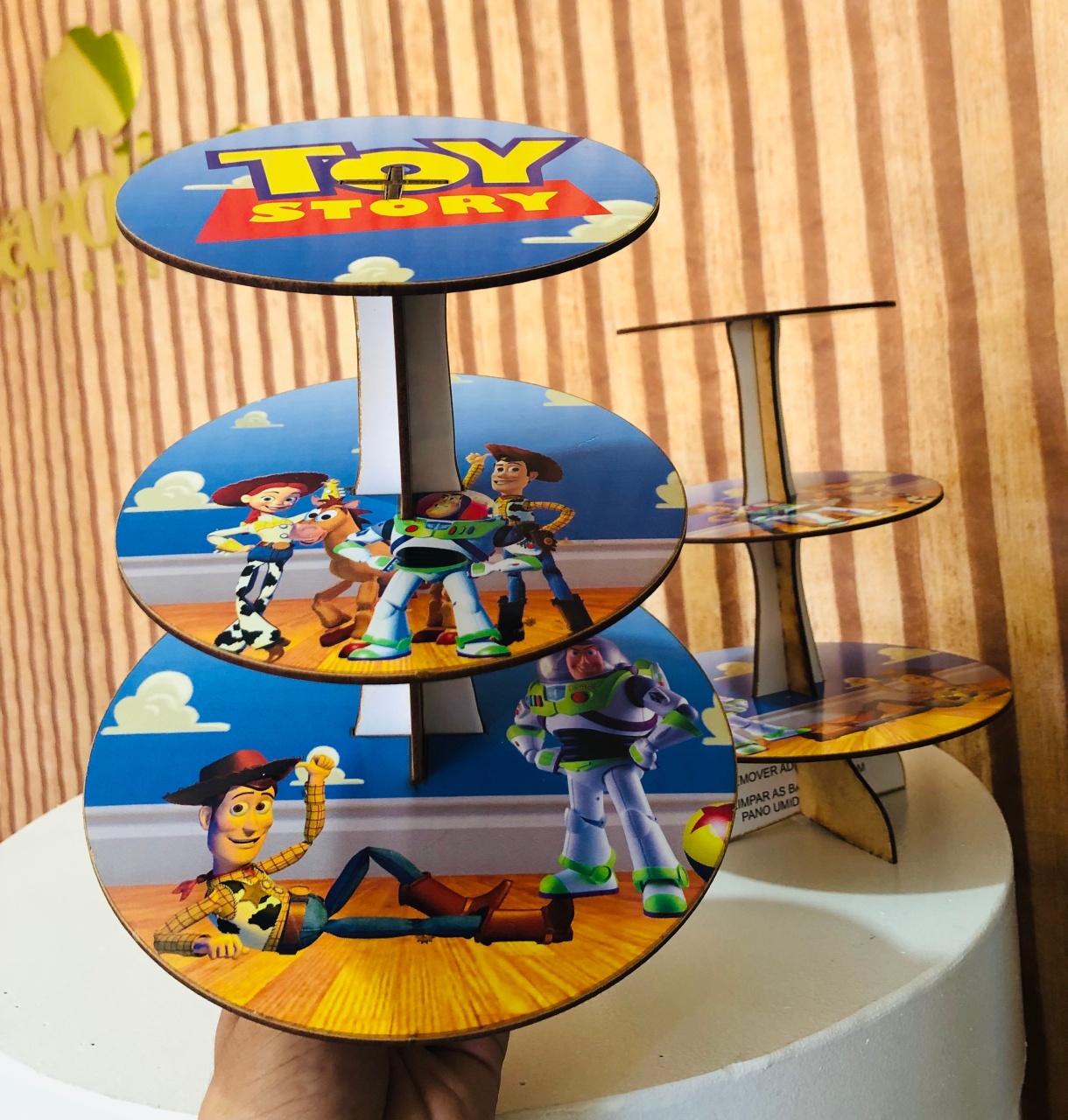 Display de Mesa - Toy Story Para Doces - karoline pedroso festas