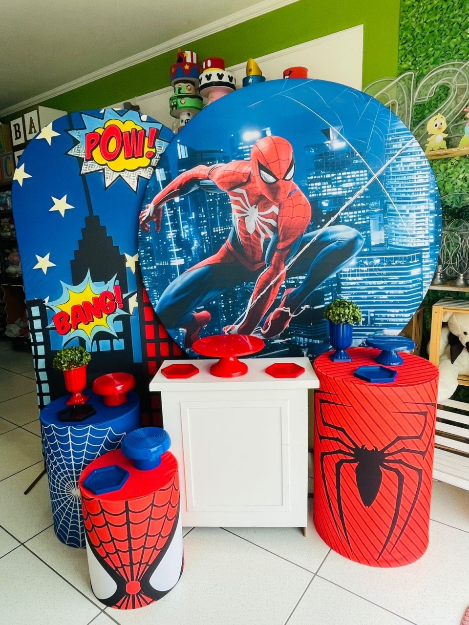 Kit Ouro - Homem Aranha  - karoline pedroso festas