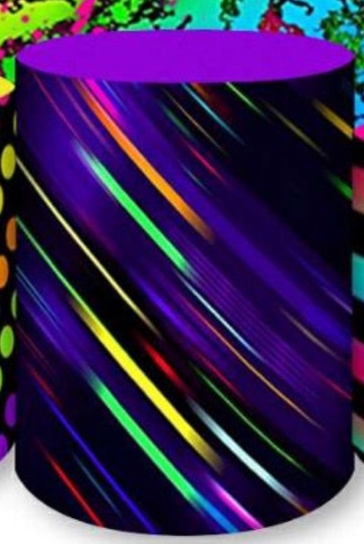 Capa Cilindro G - Neon - karoline pedroso festas