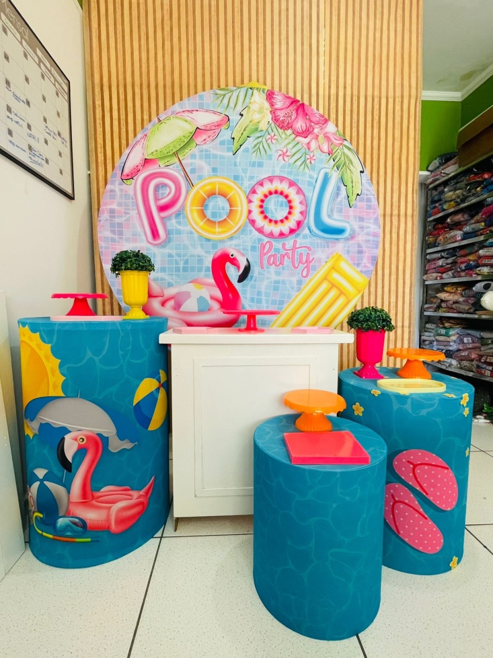 Kit Personalizado - Pool Party  - karoline pedroso festas