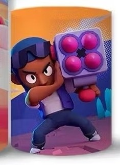 Capa Cilindro P - Brawl Stars  - karoline pedroso festas