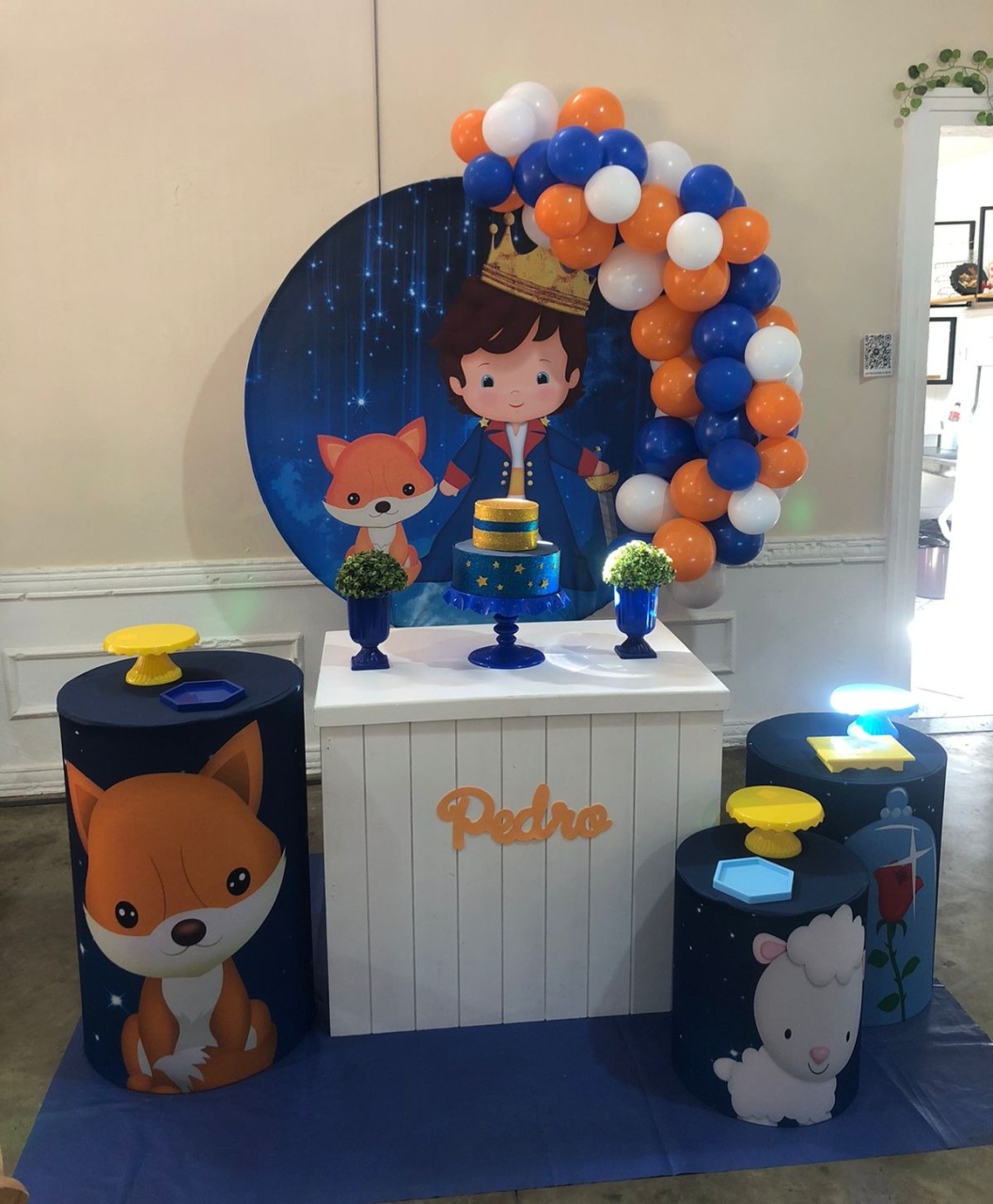 Decoração Pequeno Principe - karoline pedroso festas