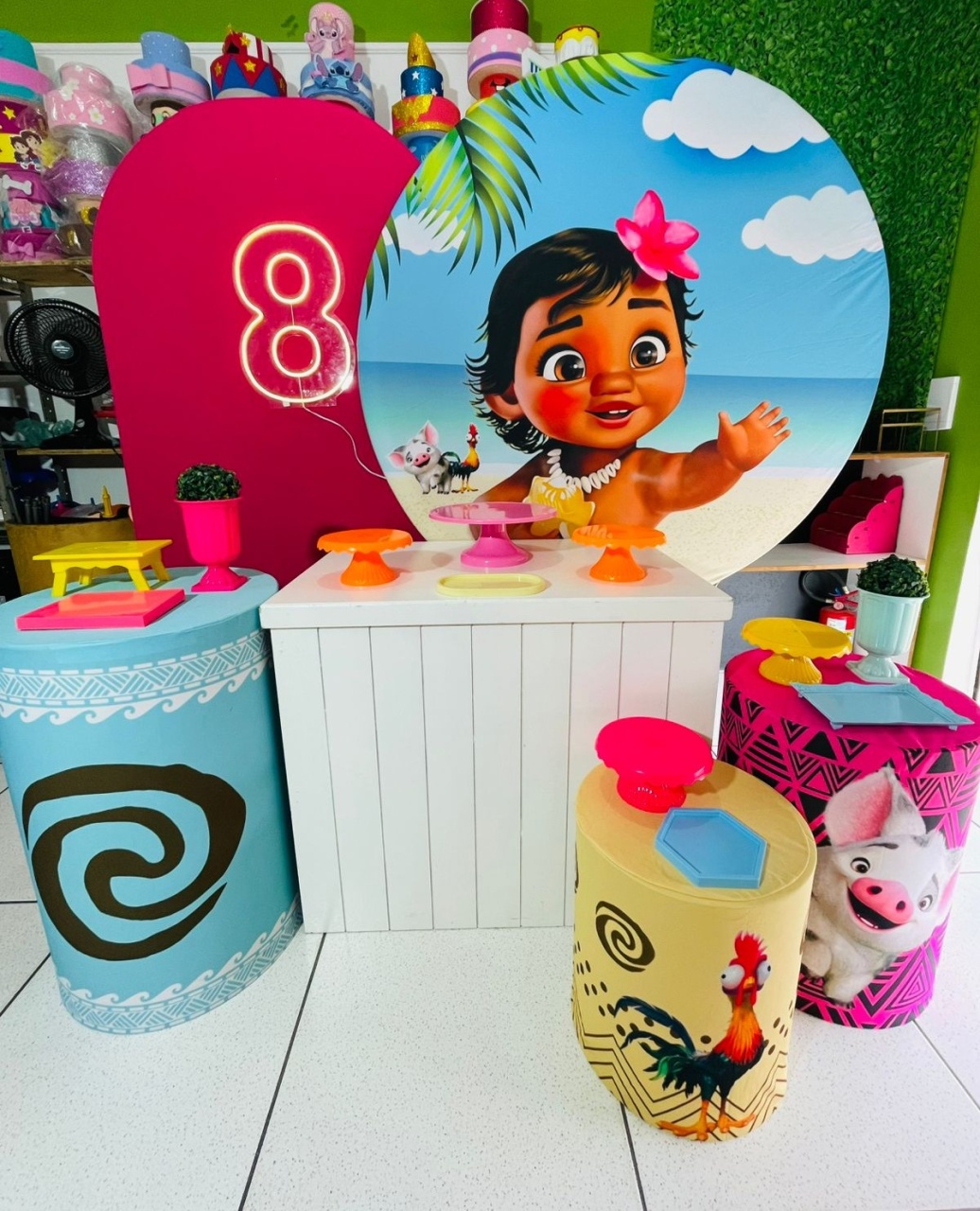 Kit Completo - Moana Baby   - karoline pedroso festas