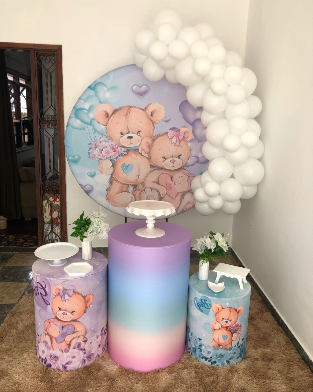 Decoração Chá Revelação 1 - karoline pedroso festas