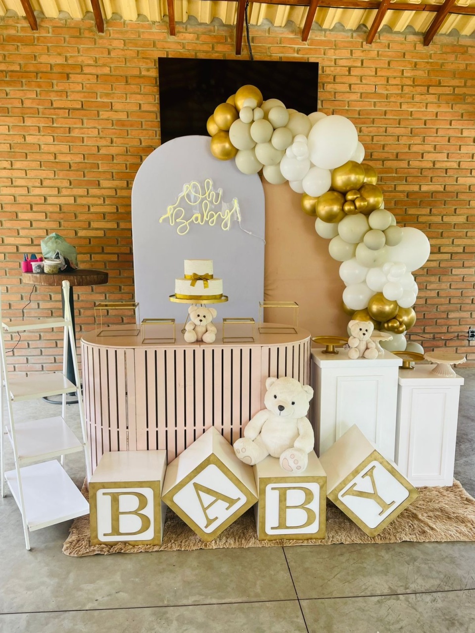 Decoração - Chá Revelação 17 - karoline pedroso festas