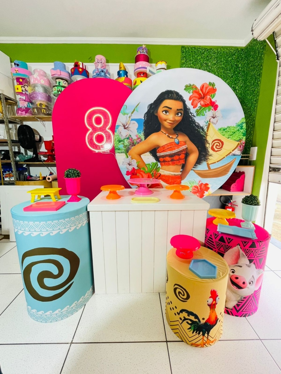Kit Completo - Moana   - karoline pedroso festas