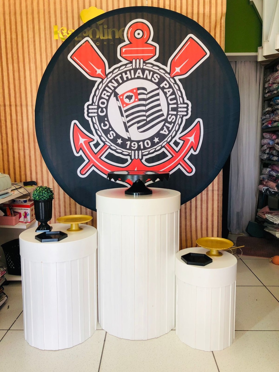 Kit Luxo - Corinthians - karoline pedroso festas