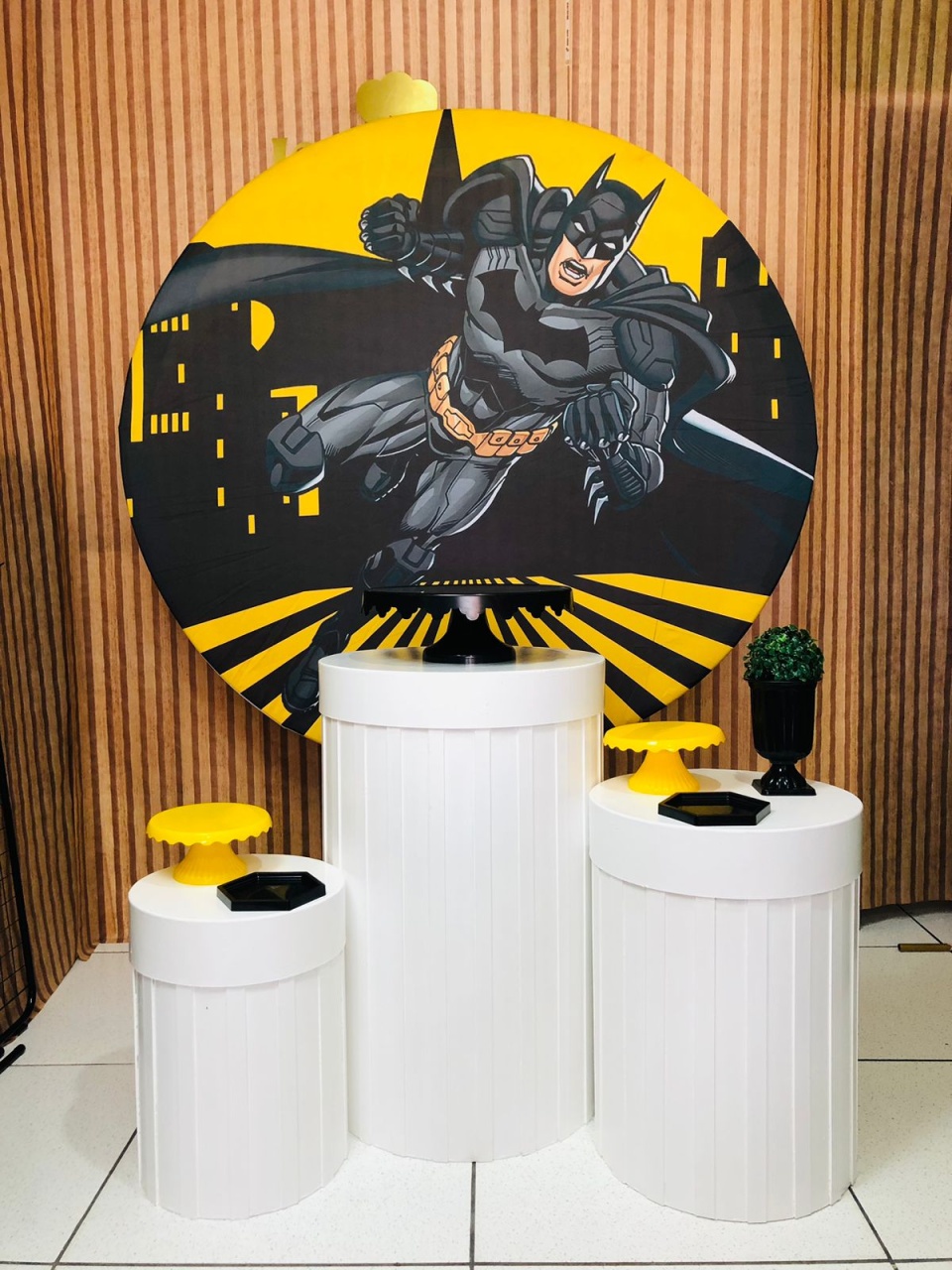 Kit Luxo Batman  - karoline pedroso festas