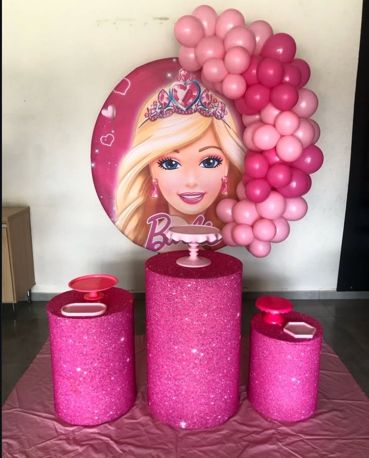 Decoração - Barbie 1 - karoline pedroso festas