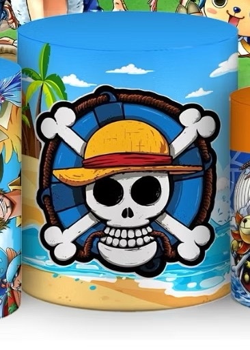 Capa Cilindro G - One Piece  - karoline pedroso festas