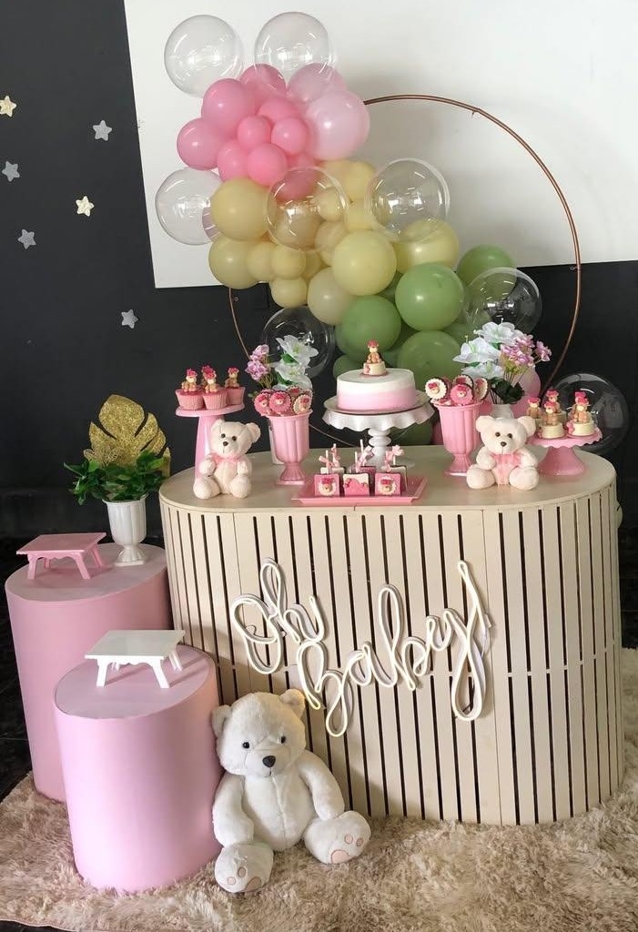 Decoração - Chá de Bebe  - karoline pedroso festas
