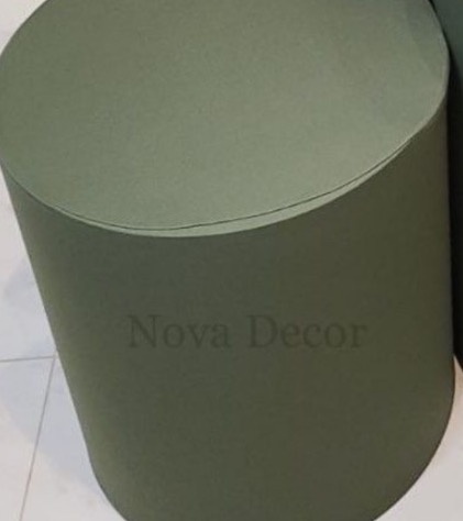 Capa Cilindro P - Verde Musgo  - karoline pedroso festas