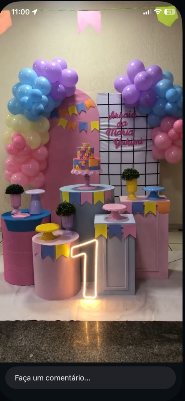 Decoração Chá de Bebê Arraia - karoline pedroso festas