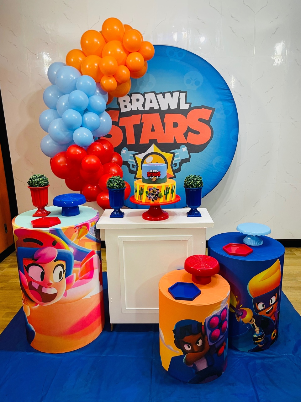 Decoração Brawl Stars - karoline pedroso festas