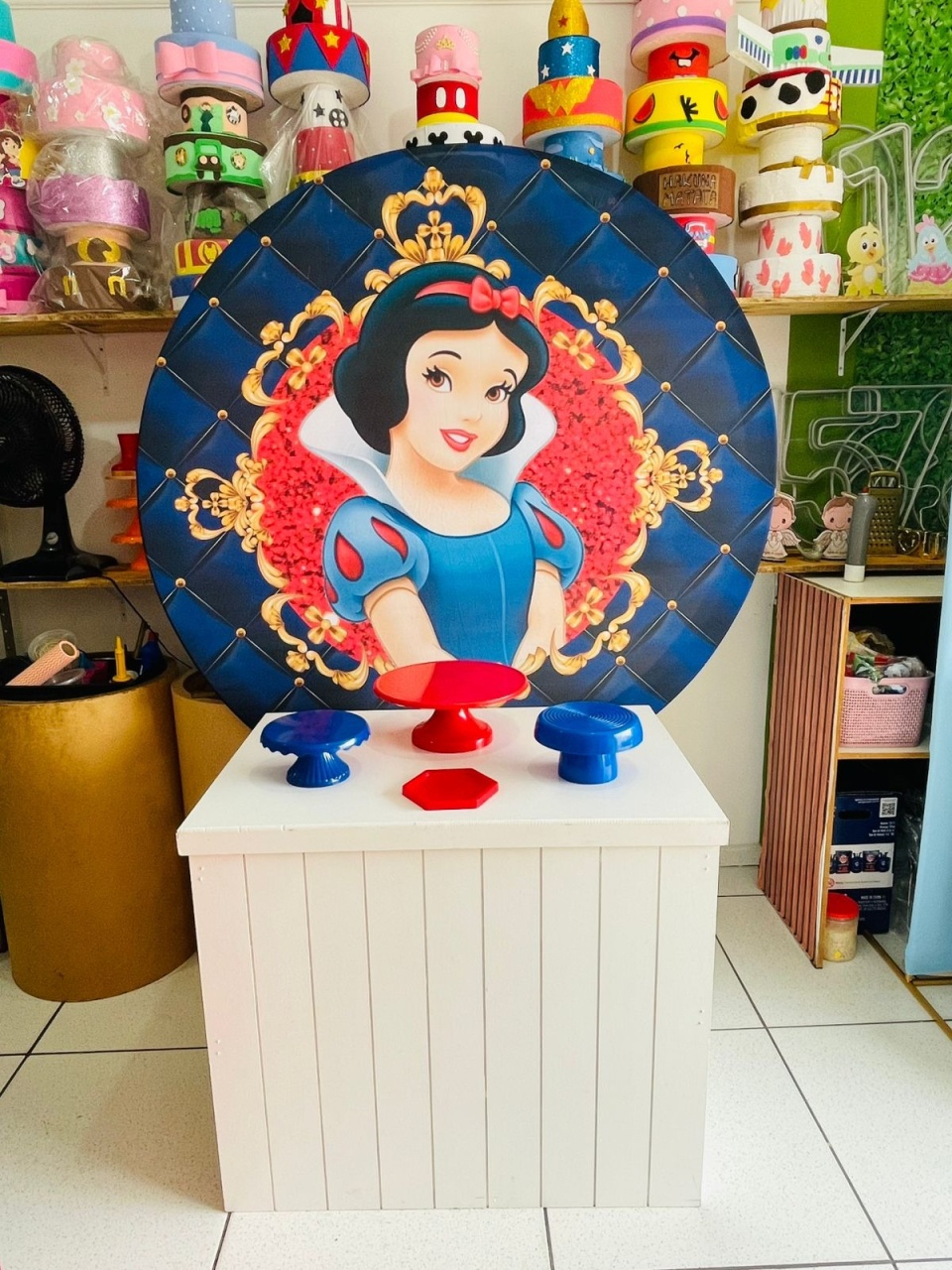 Kit Bronze - Branca de Neve  - karoline pedroso festas