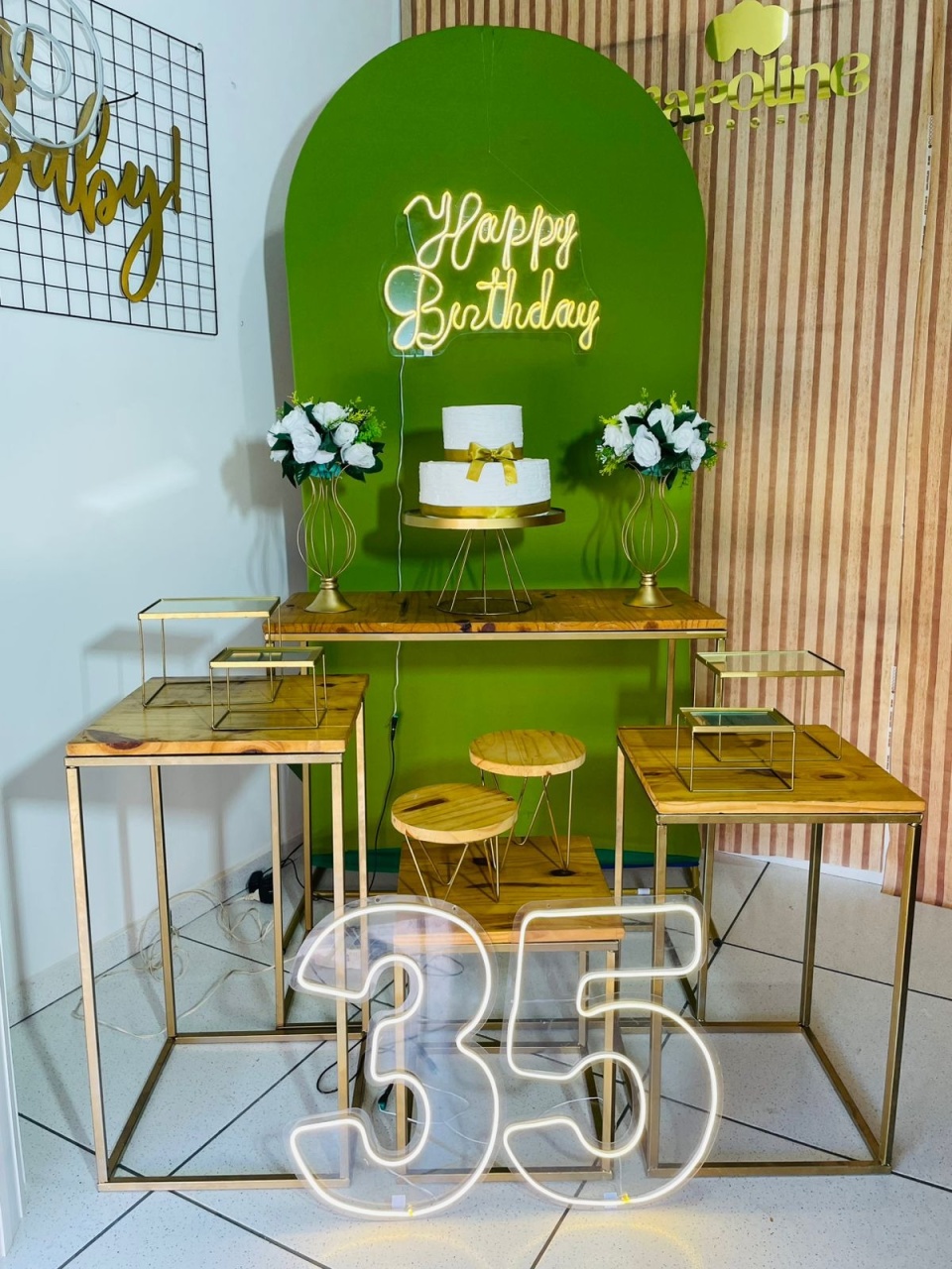 Kit Personalizado - Verde Salvia  - karoline pedroso festas