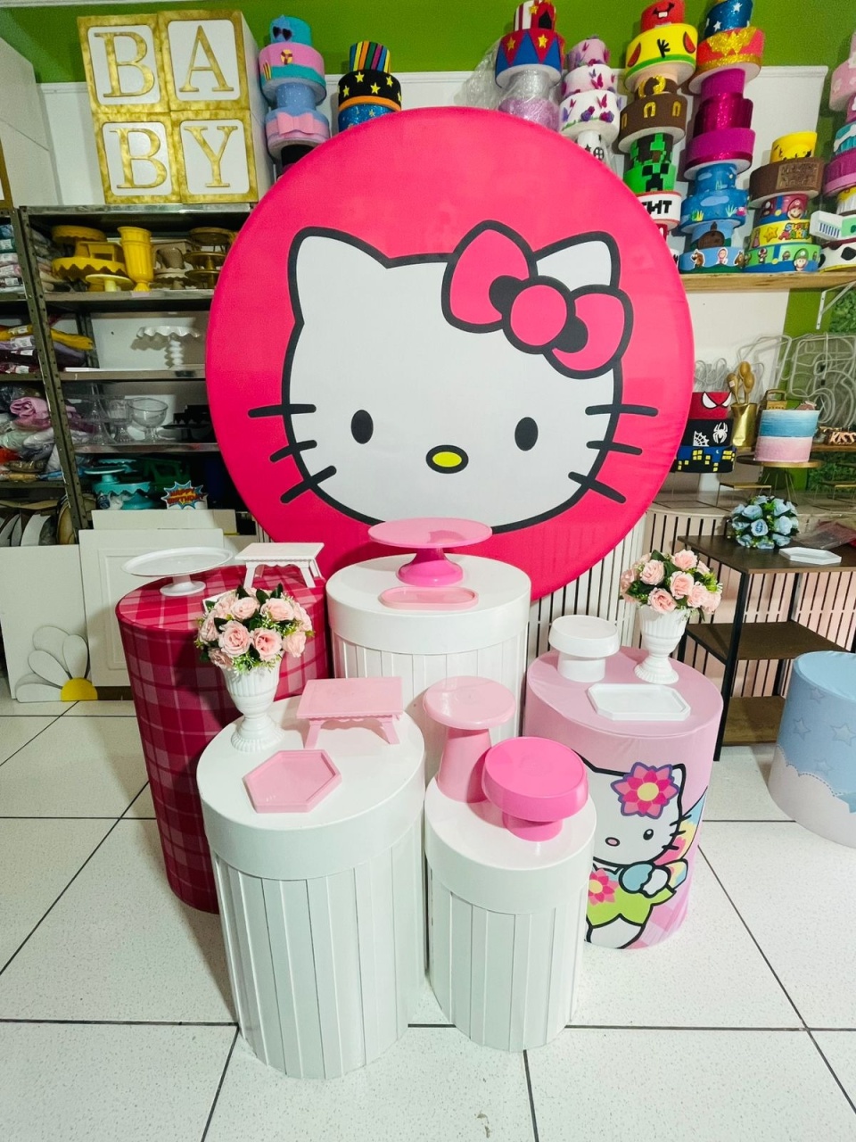 Kit Luxo - Hello Kitty 1 - karoline pedroso festas