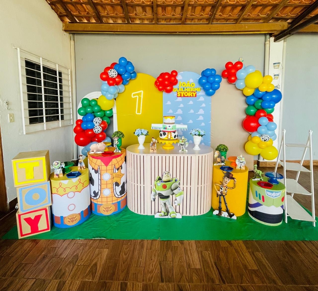 Decoração Toy Story 3 - karoline pedroso festas