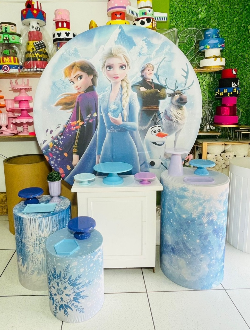 Kit Personalizado - Frozen  - karoline pedroso festas