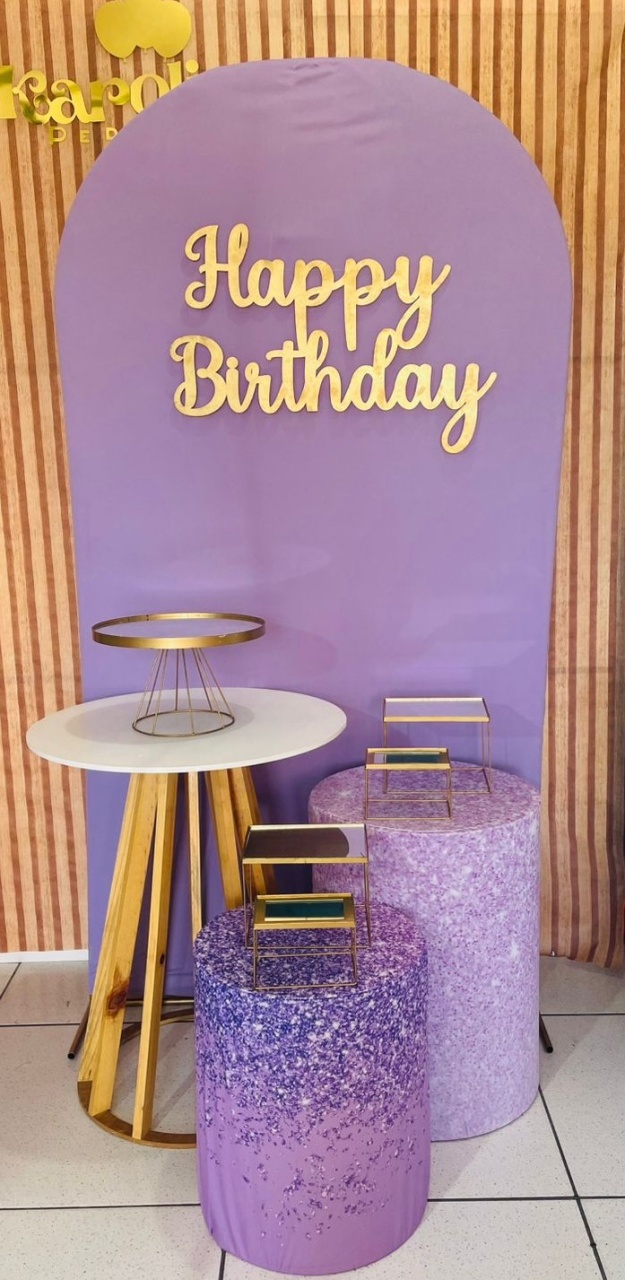 Kit Luxo - Lilas 2 - karoline pedroso festas
