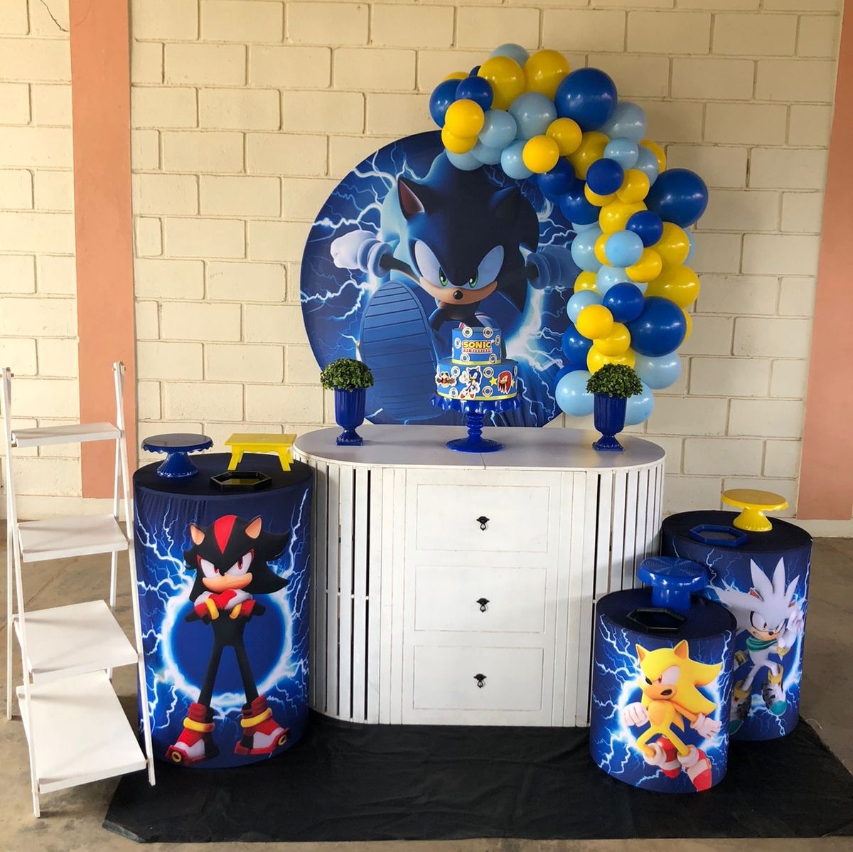 Decoração Sonic 2 - karoline pedroso festas