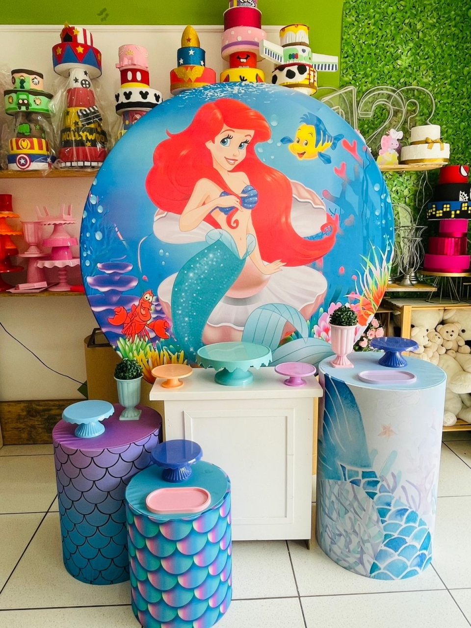 Kit Personalizado - Ariel   - karoline pedroso festas