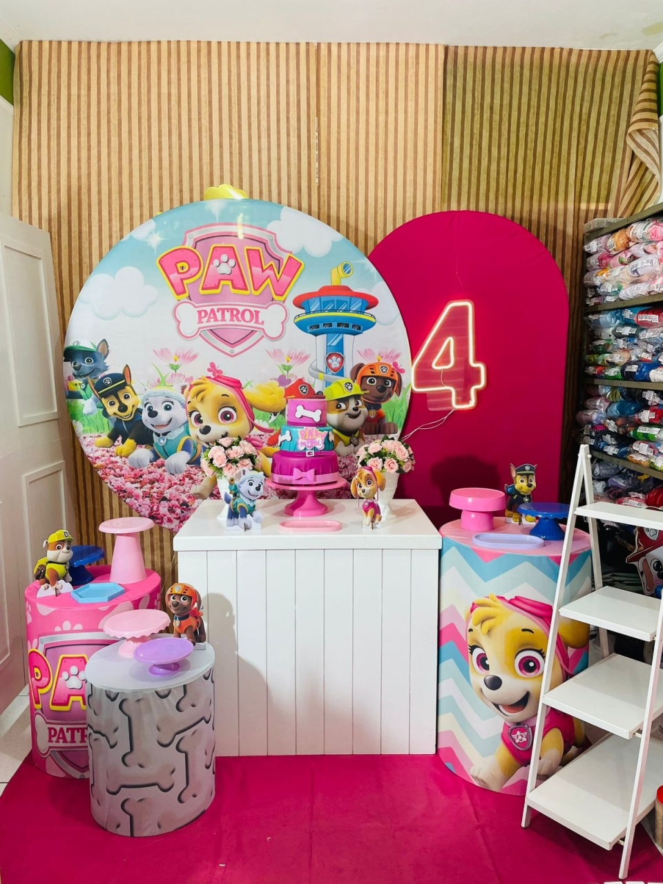 Kit Completo - Skye Patrulha Canina  - karoline pedroso festas