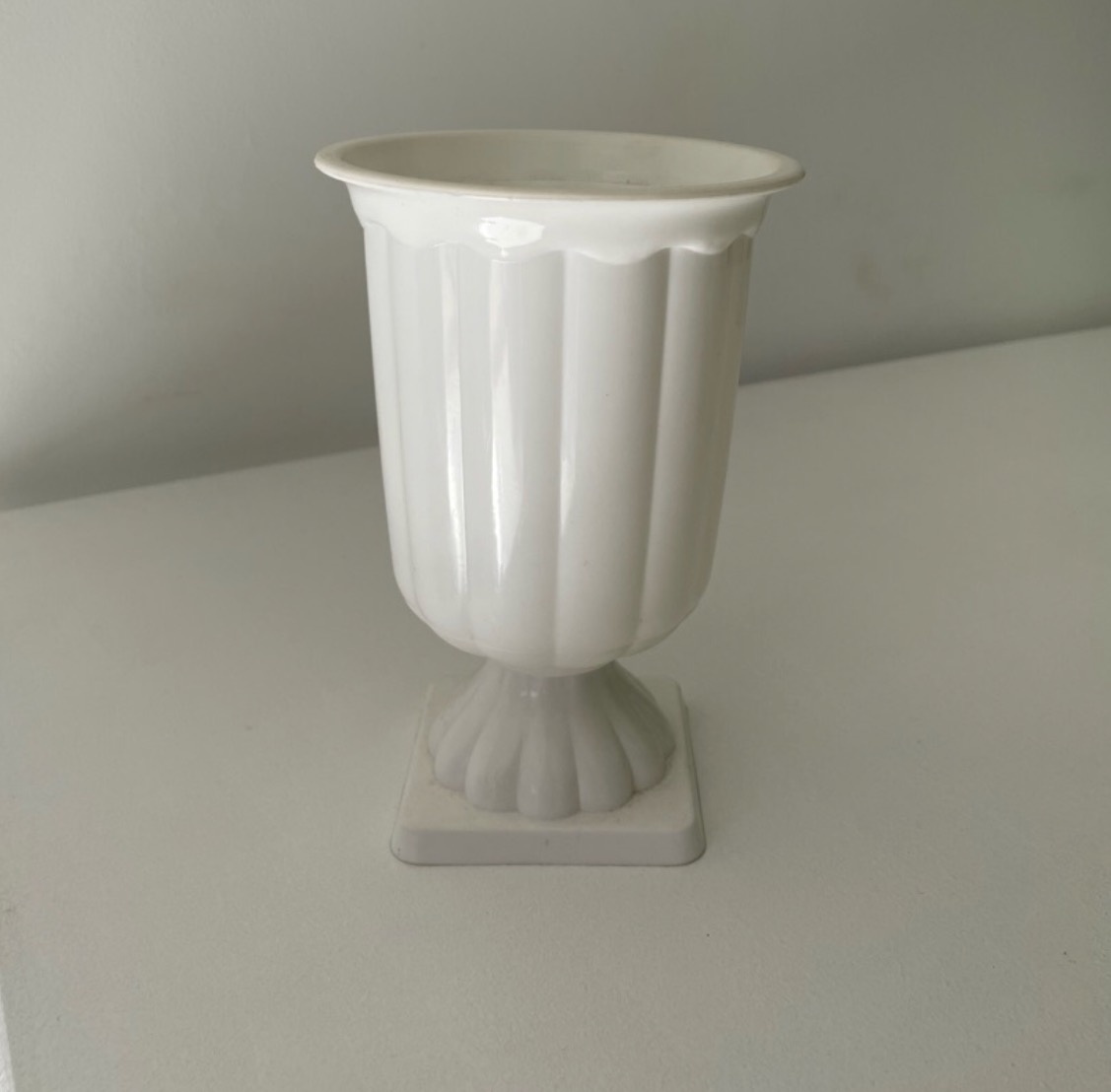 Vaso Branco Grego  - karoline pedroso festas
