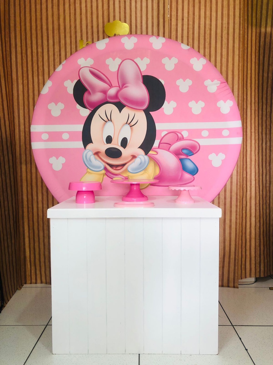 Kit Bronze Minnie Baby  - karoline pedroso festas