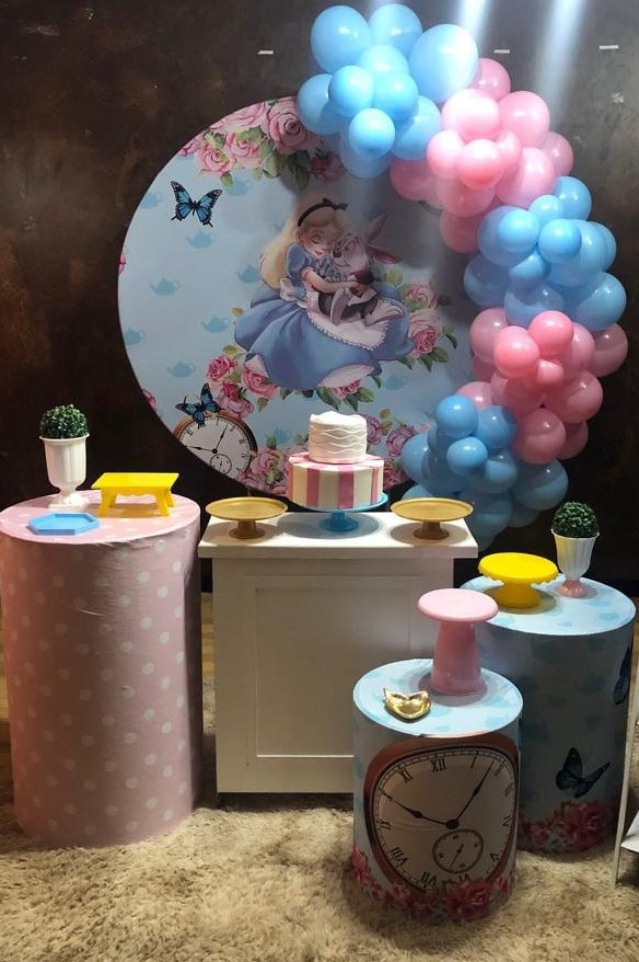Decoração - Alice No País das Maravilhas - karoline pedroso festas