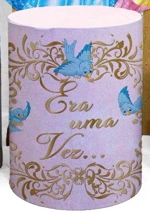 Capa Cilindro G - Princesas Baby  - karoline pedroso festas
