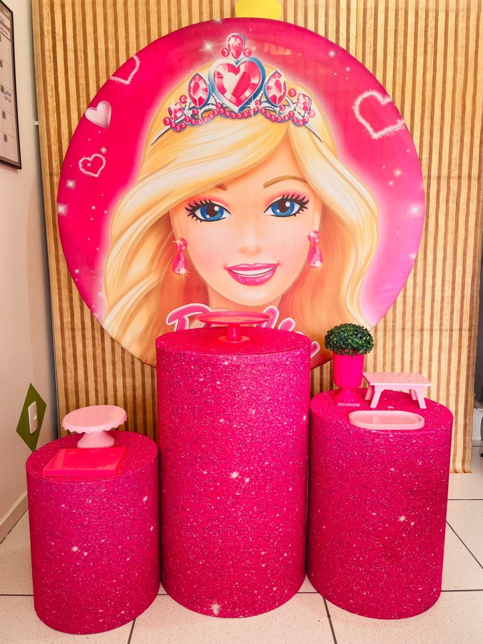 Kit Prata - Barbie - karoline pedroso festas