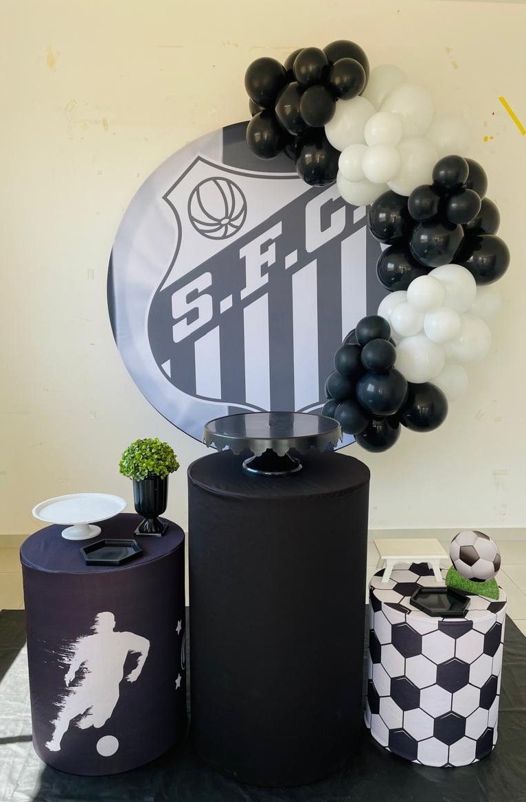 Decoração Santos - karoline pedroso festas